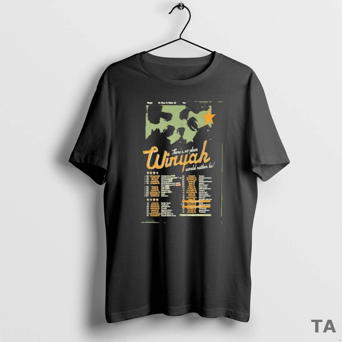 Top Winyah The No Place Id Rather Be Tour 2026 T Shirt Sweater