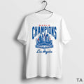 Top World Champions 2025 Los Angeles Dodgers Skyline T Shirt Sweater
