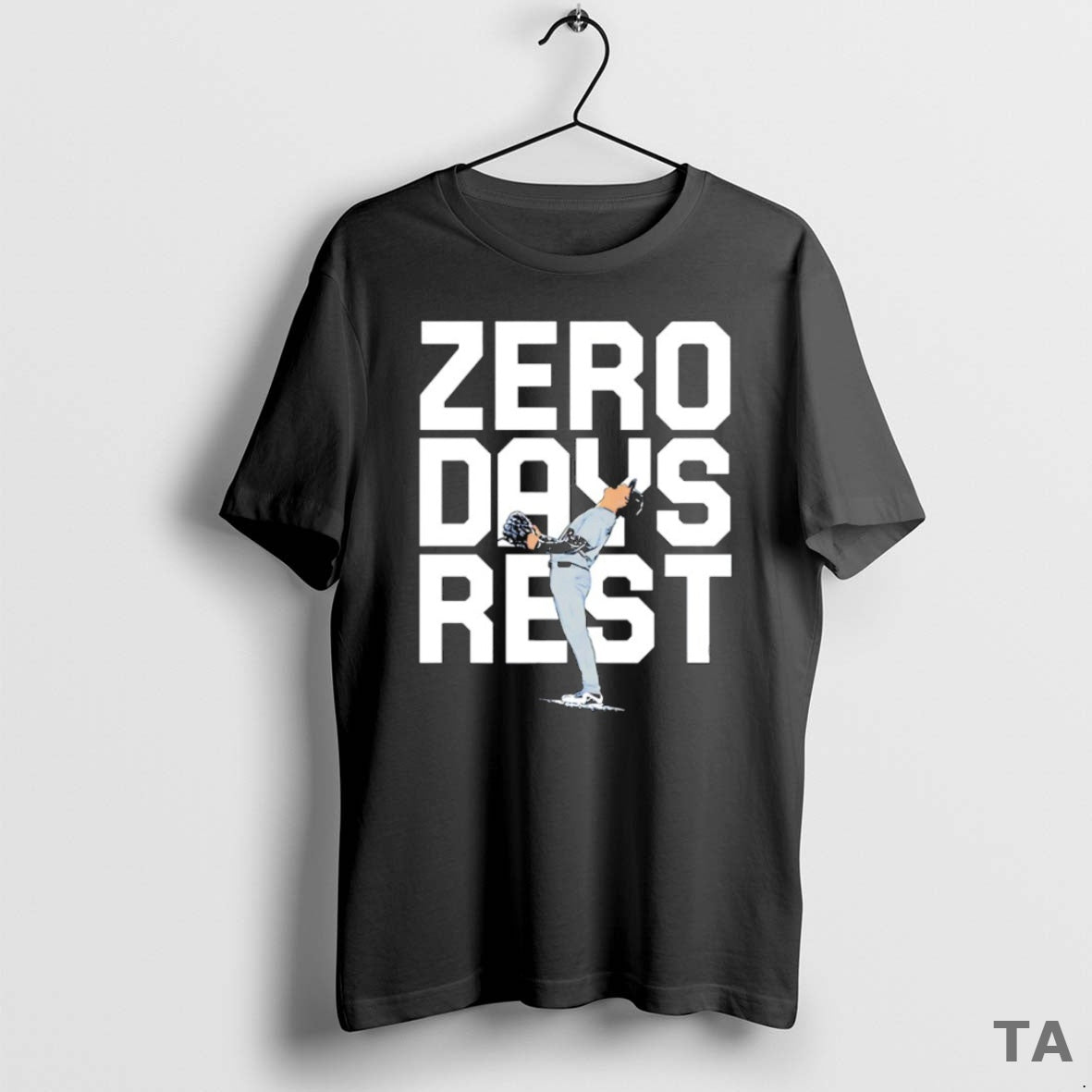 Top Zero Days Rest Yoshinobu Yamamoto Player Los Angeles Dodgers Mlb T Shirt Sweater