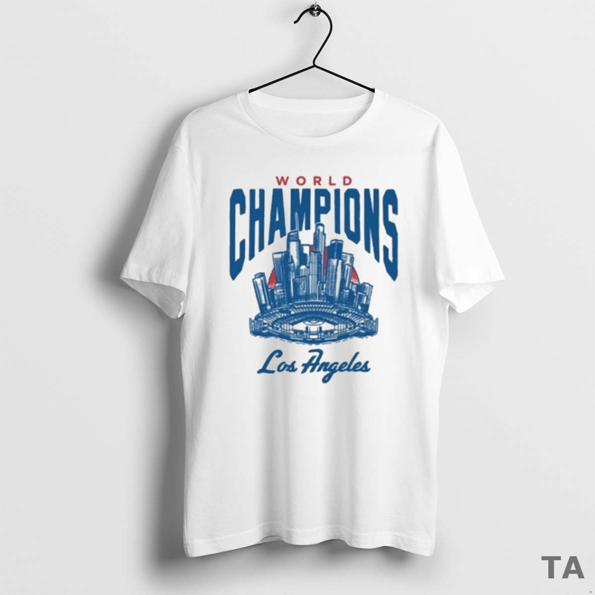 Top Los Angeles Dodgers Champions La Skyline 2025 T Shirt Sweater