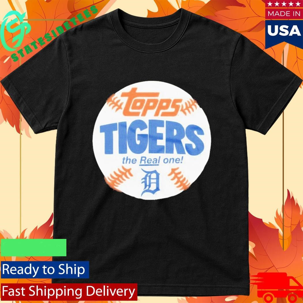 Topps Baseball The Real One Detroit Tigers Shirt