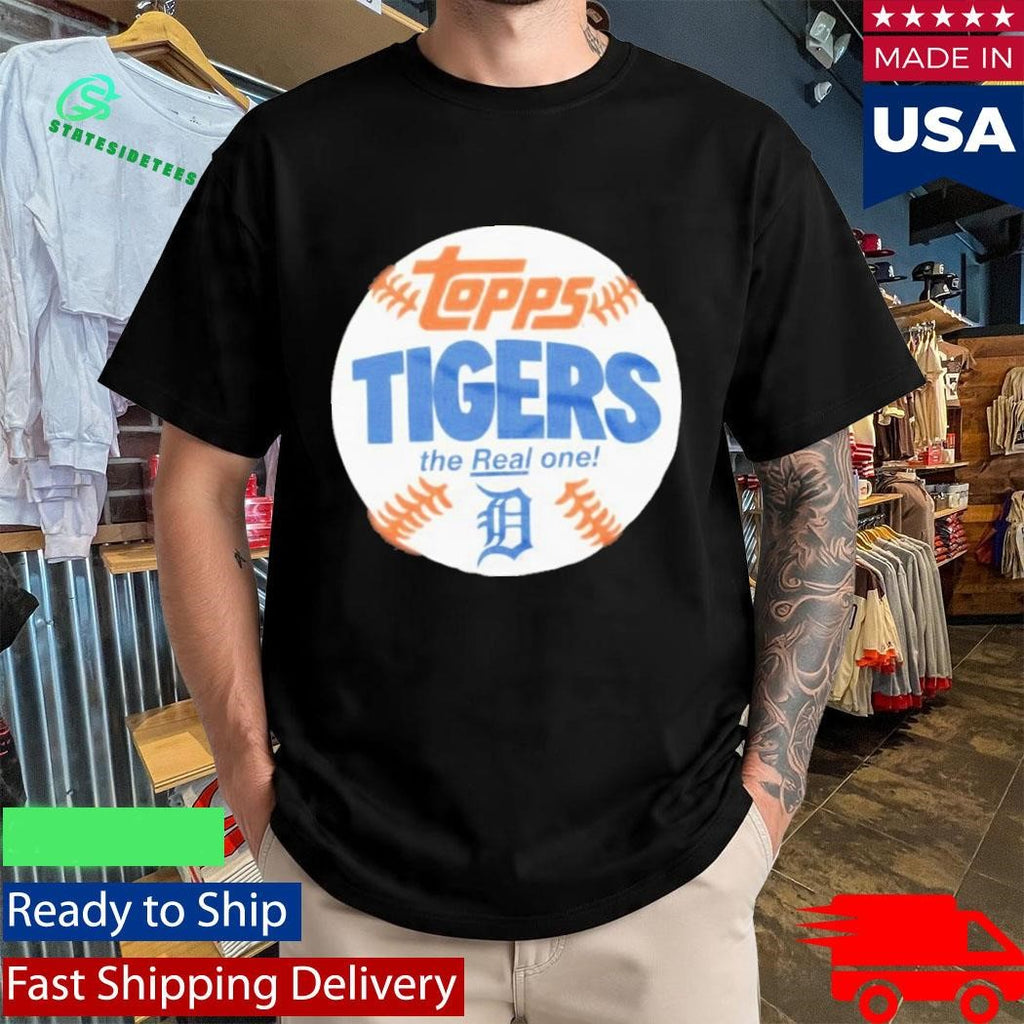Topps Baseball The Real One Detroit Tigers Shirt