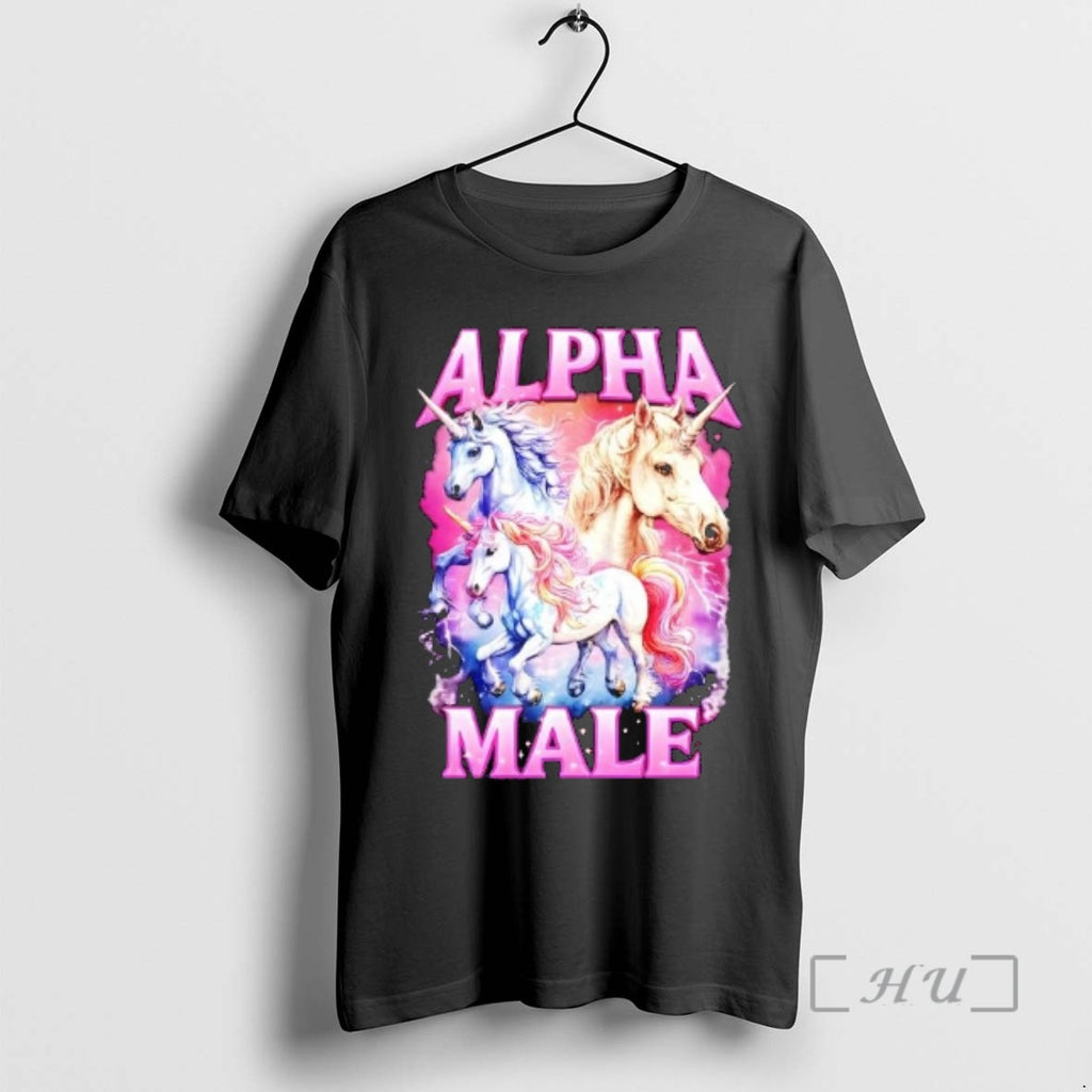 Trending Alpha Male Magical Unicorn Graphic