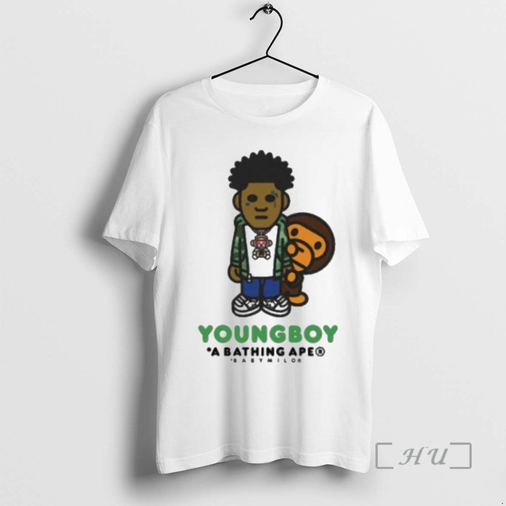 Trending Bape X Youngboy Never Broke Again Milo