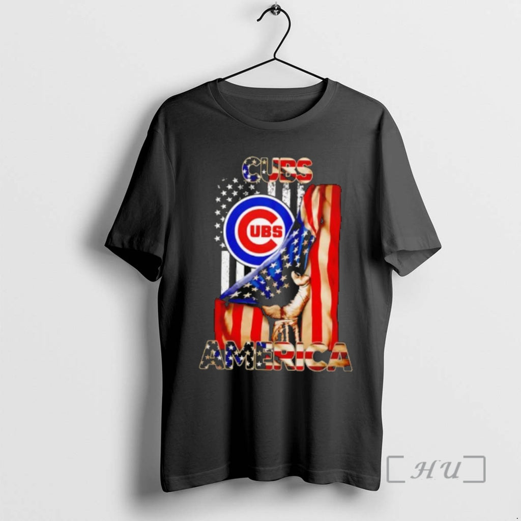 Trending Chicago Cubs Usa Flag Independence Day