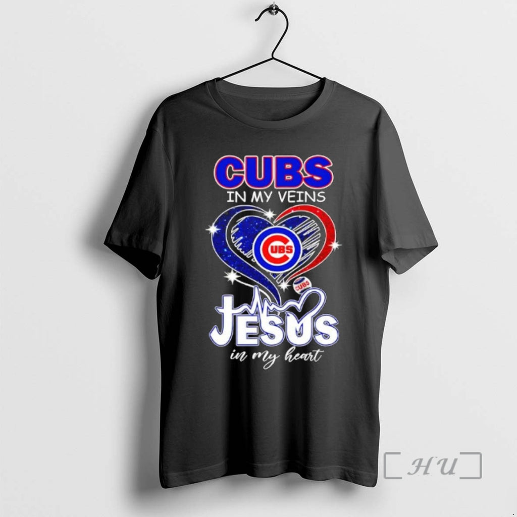 Trending Chicago Cubs In My Veins Jesus In My Heart