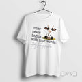 Trending Cow Inner Peace Begins With Four Words Not My Fucking Problem Premium T Shirts