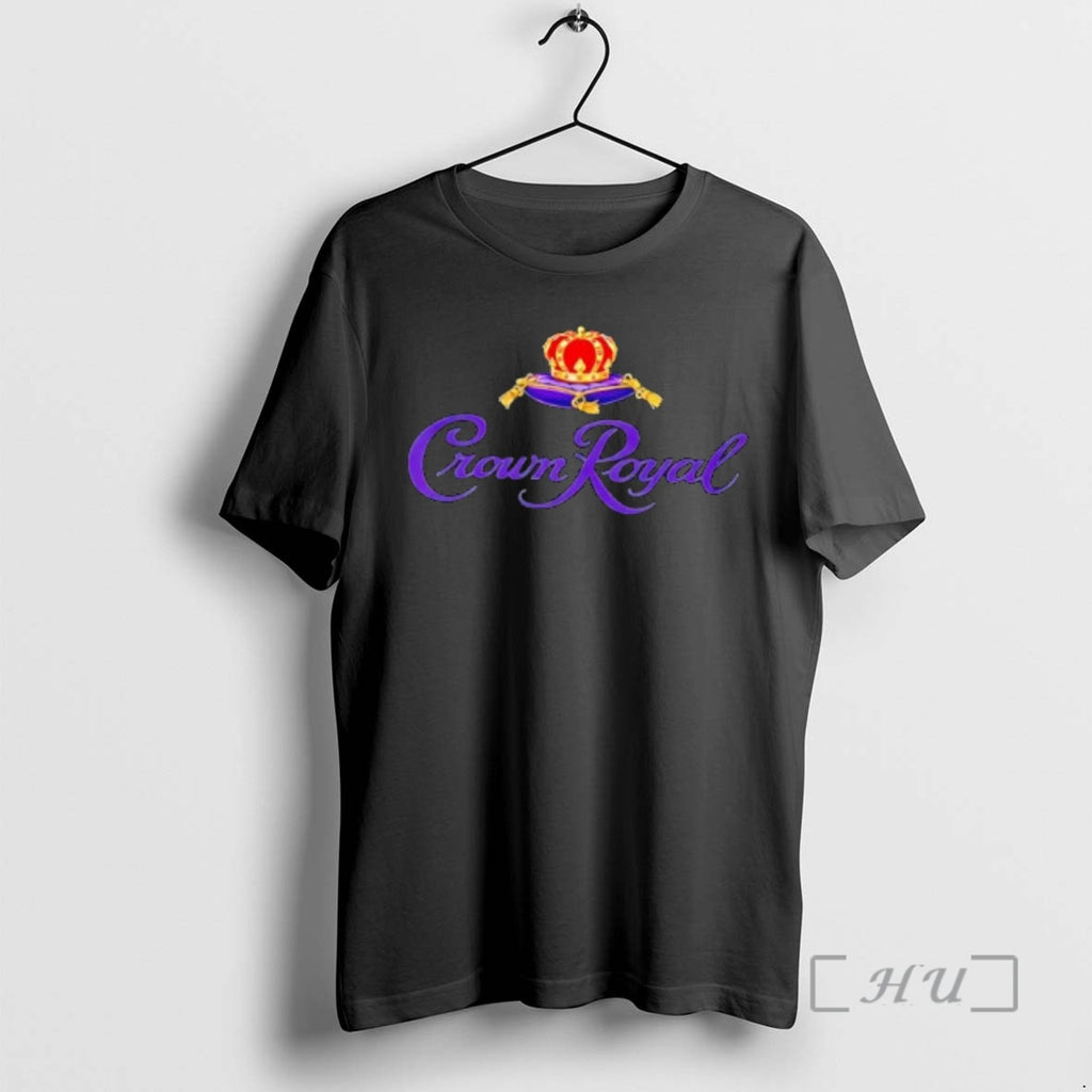 Trending Crown Royal Crown On Purple Pillow Alcohol Brand Logo
