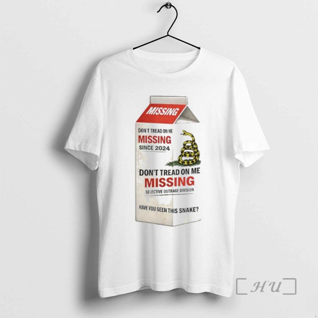 Trending Dont Tread On Me Missing Since 2024 Selective Outrage Division Premium T Shirts Sweater
