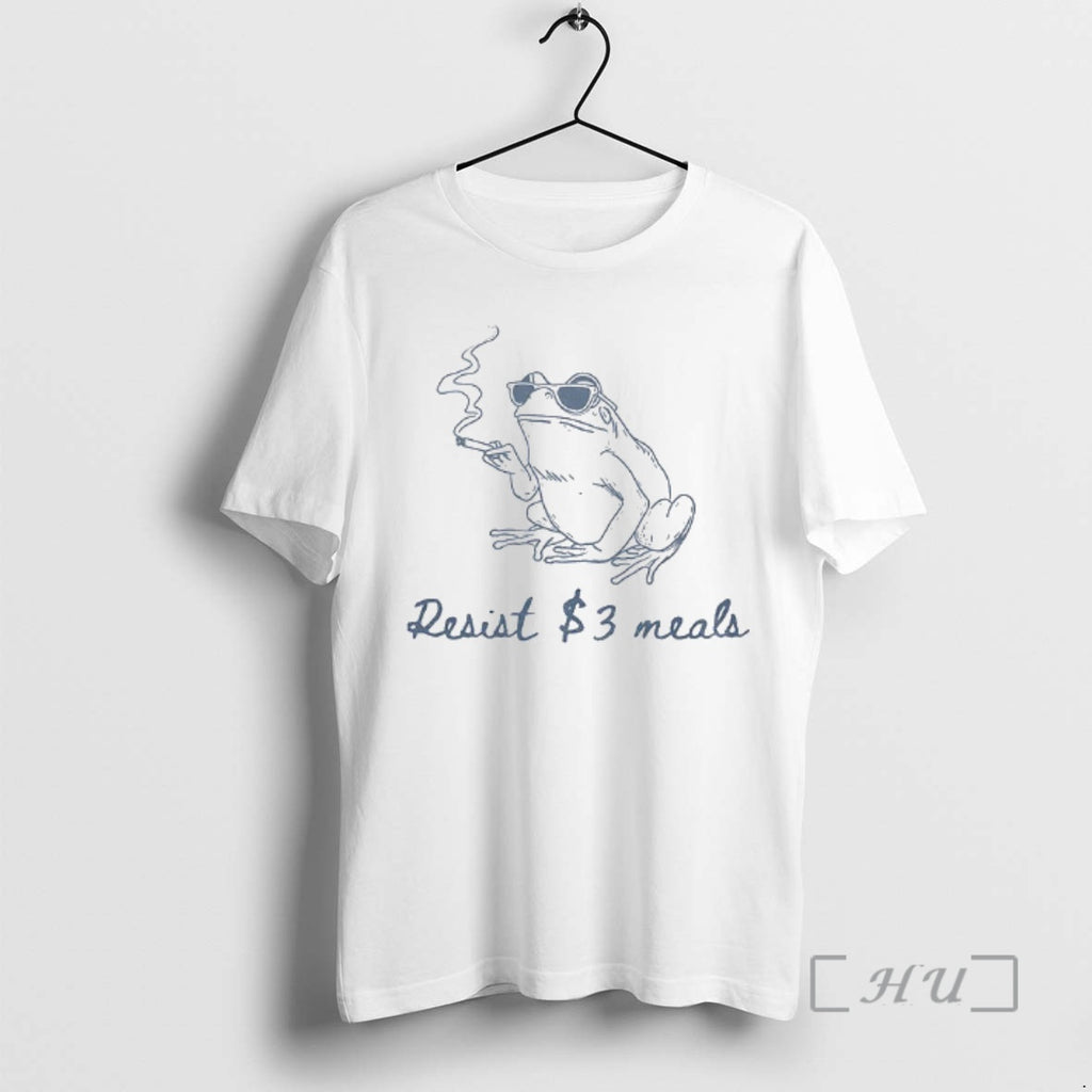 Trending Frog Smoking Resist Three Dollar Struggle Meal