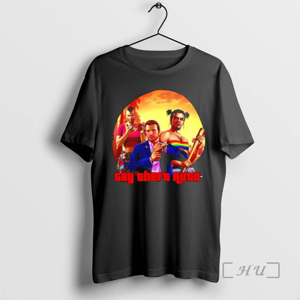 Trending Gay Theft Auto Lgbt Vintage Graphic