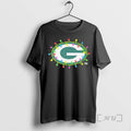 Trending Green Bay Packers Logo Christmas Light Premium T Shirt Sweater