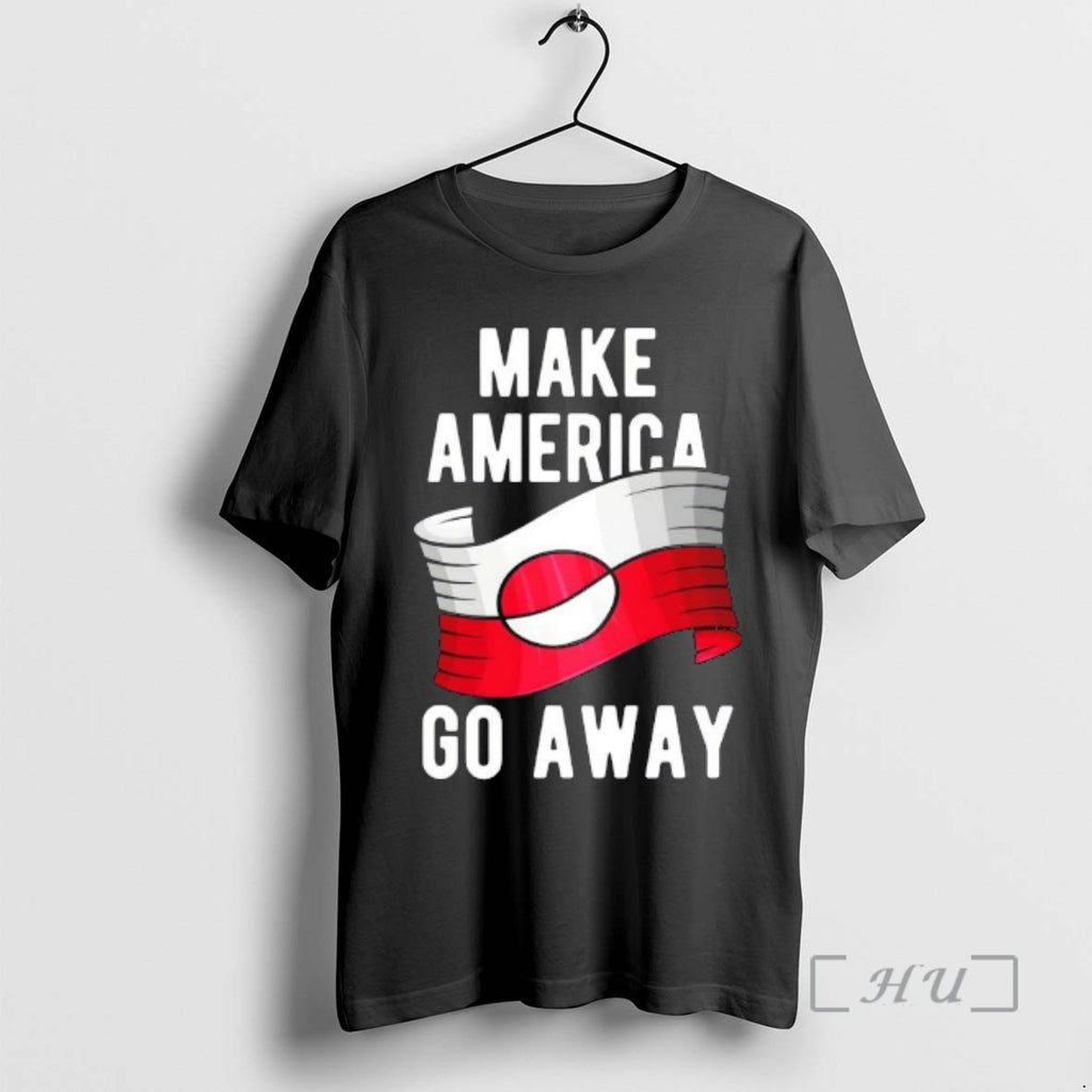 Trending Greenland Flag Maga Make America Go Away