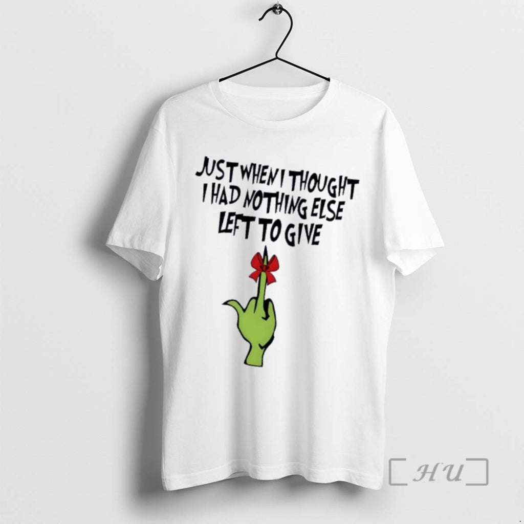 Trending Grinch Hand Fuck Just When I Thought I Had Nothing Else Left To Give