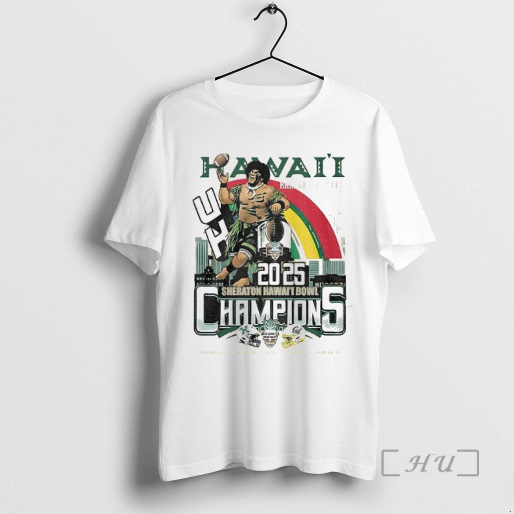 Trending Hawaii Rainbow Warriors Football 2025 Sheraton Hawaii Bowl Champions