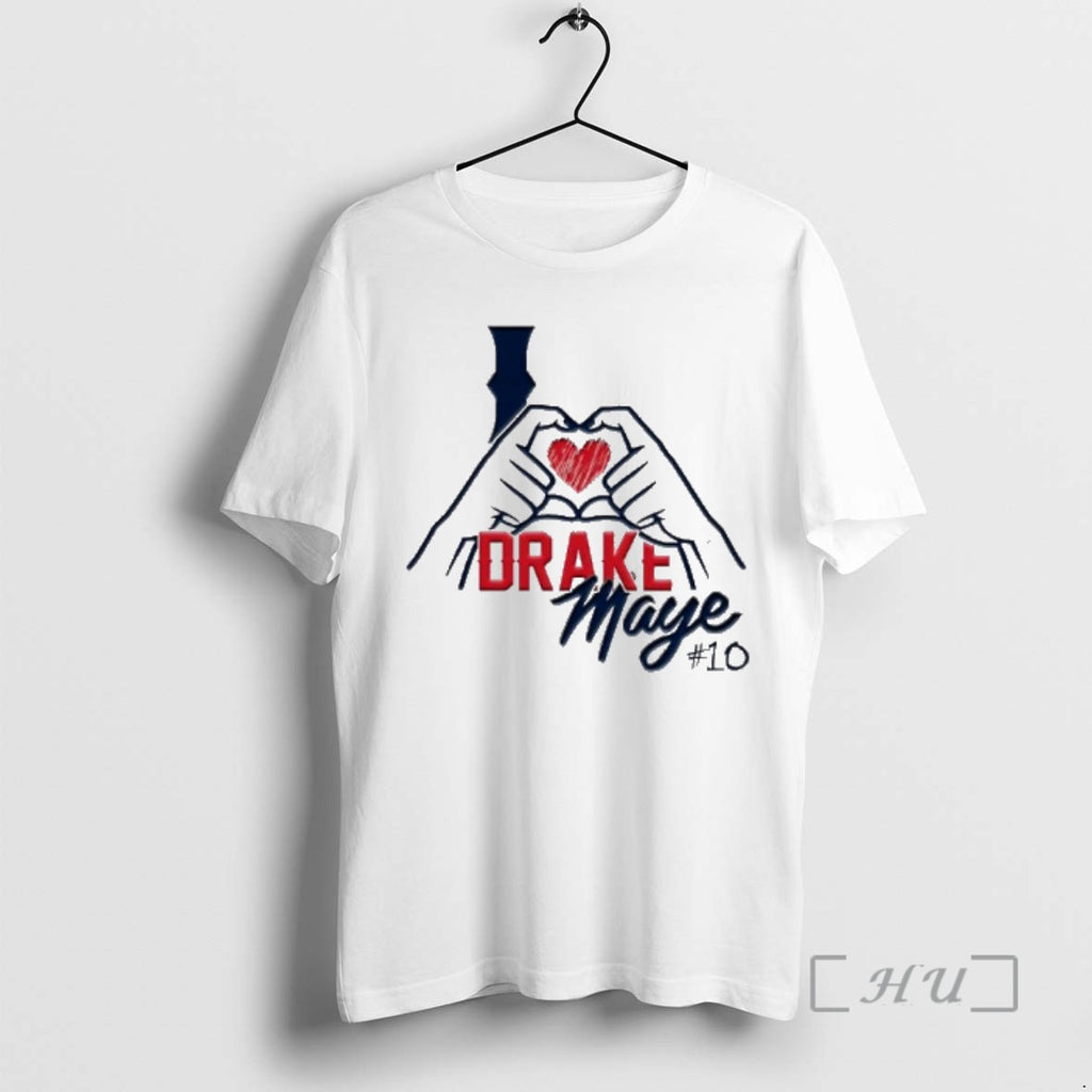 Trending I Love Drake Maye Hands Heart