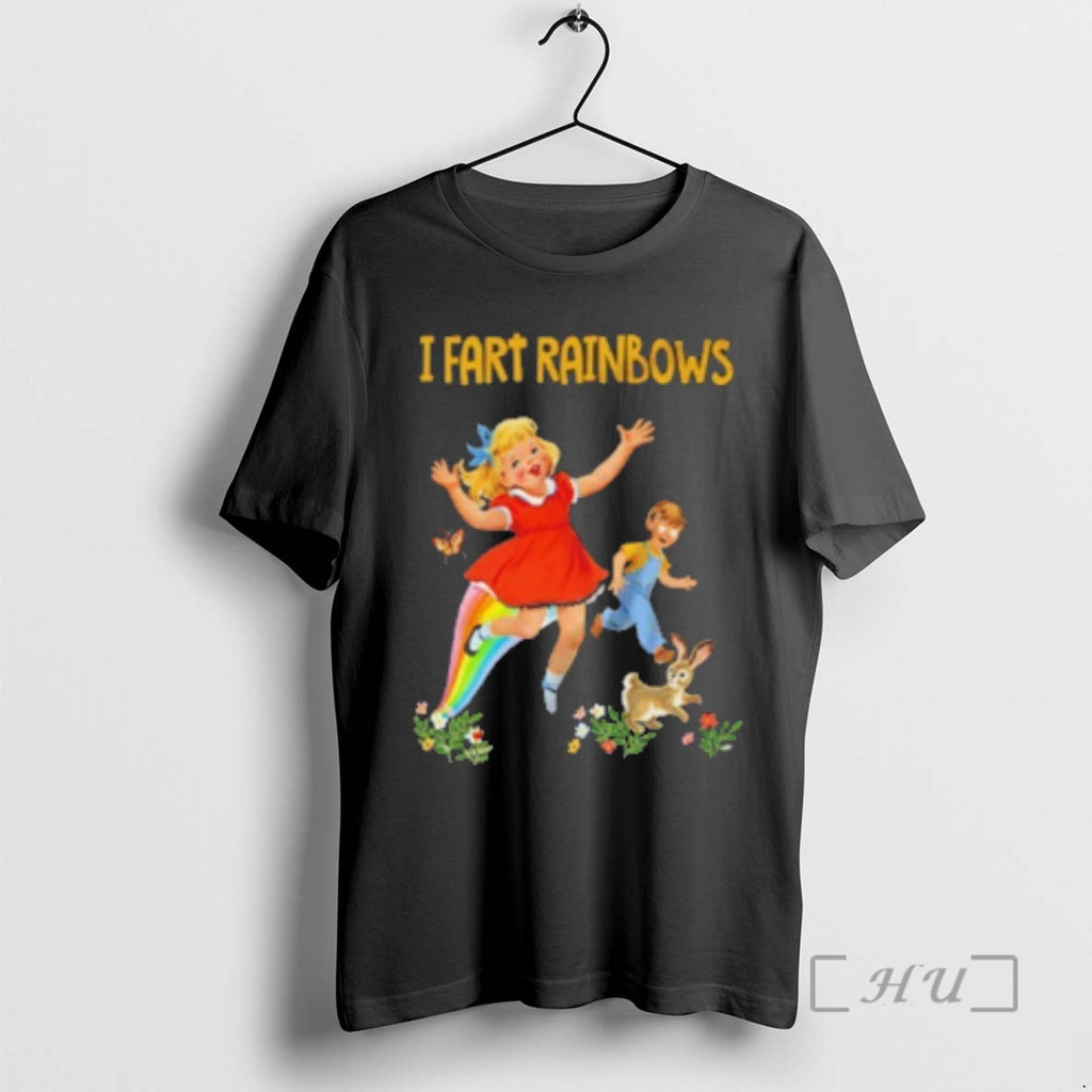 Trending I Fart Rainbows Funny Vintage