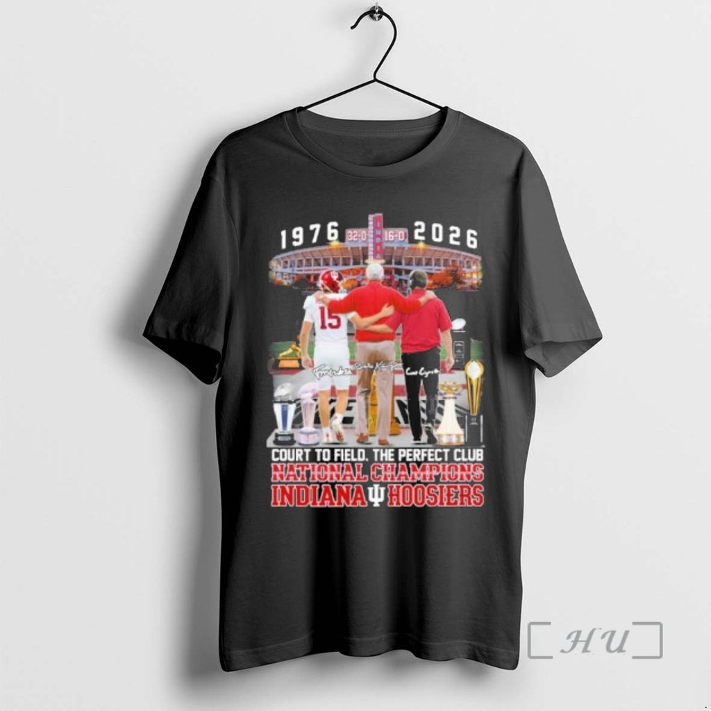 Trending Iu Football 1976 2026 Court To Field The Perfect Club National Champions Premium