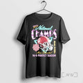 Trending Iu Football National Champions Never Daunted 16 0 Perfect Season Neon Premium T Shirts