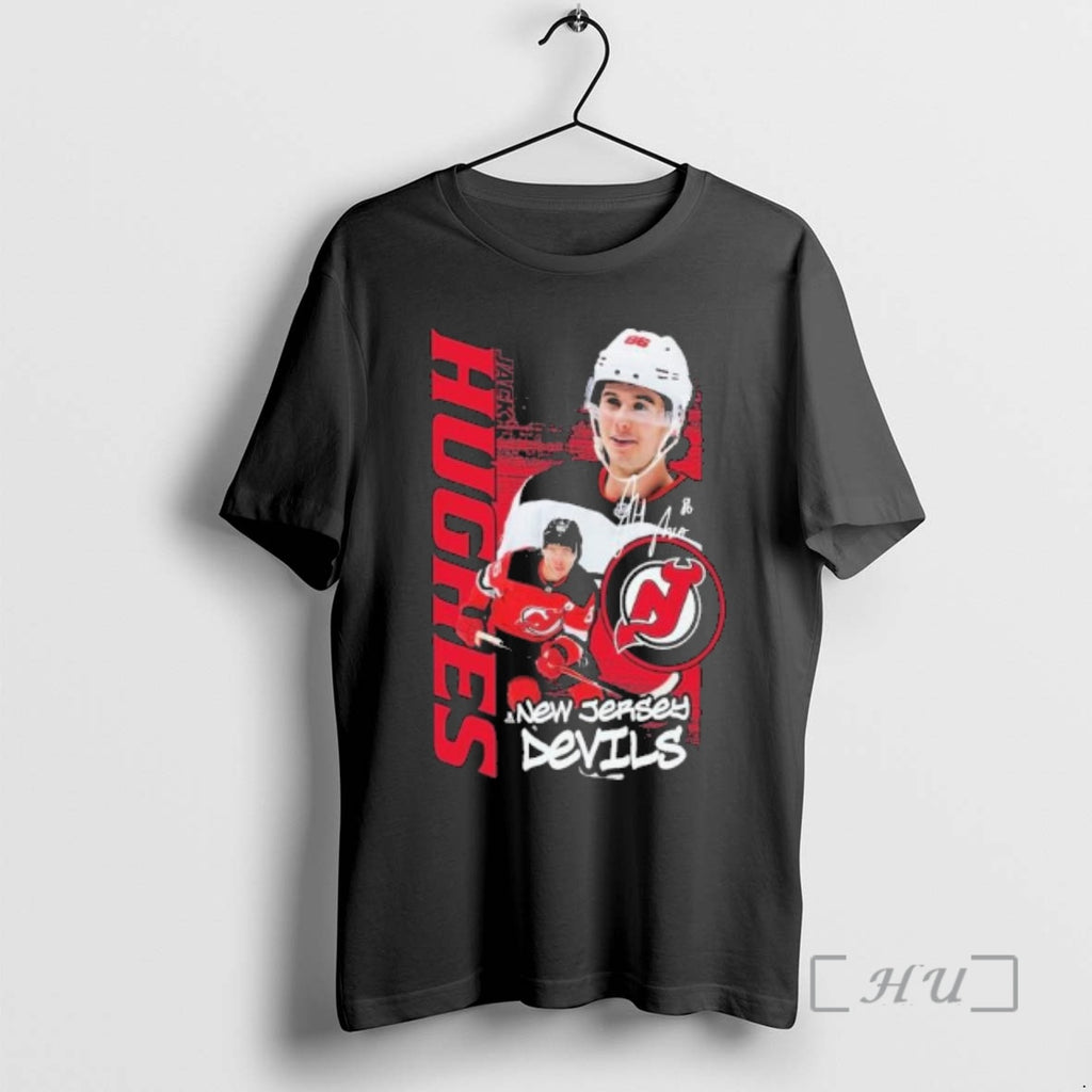 Trending Jack Hughes New Jersey Devils Vintage Playmaker