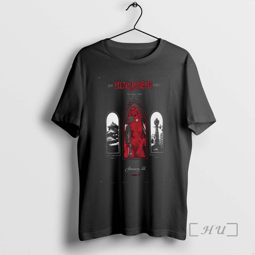 Trending Lady Gaga The Mayhem Ball Tour Osaka Japan Jan 22 2026 Premium T Shirts