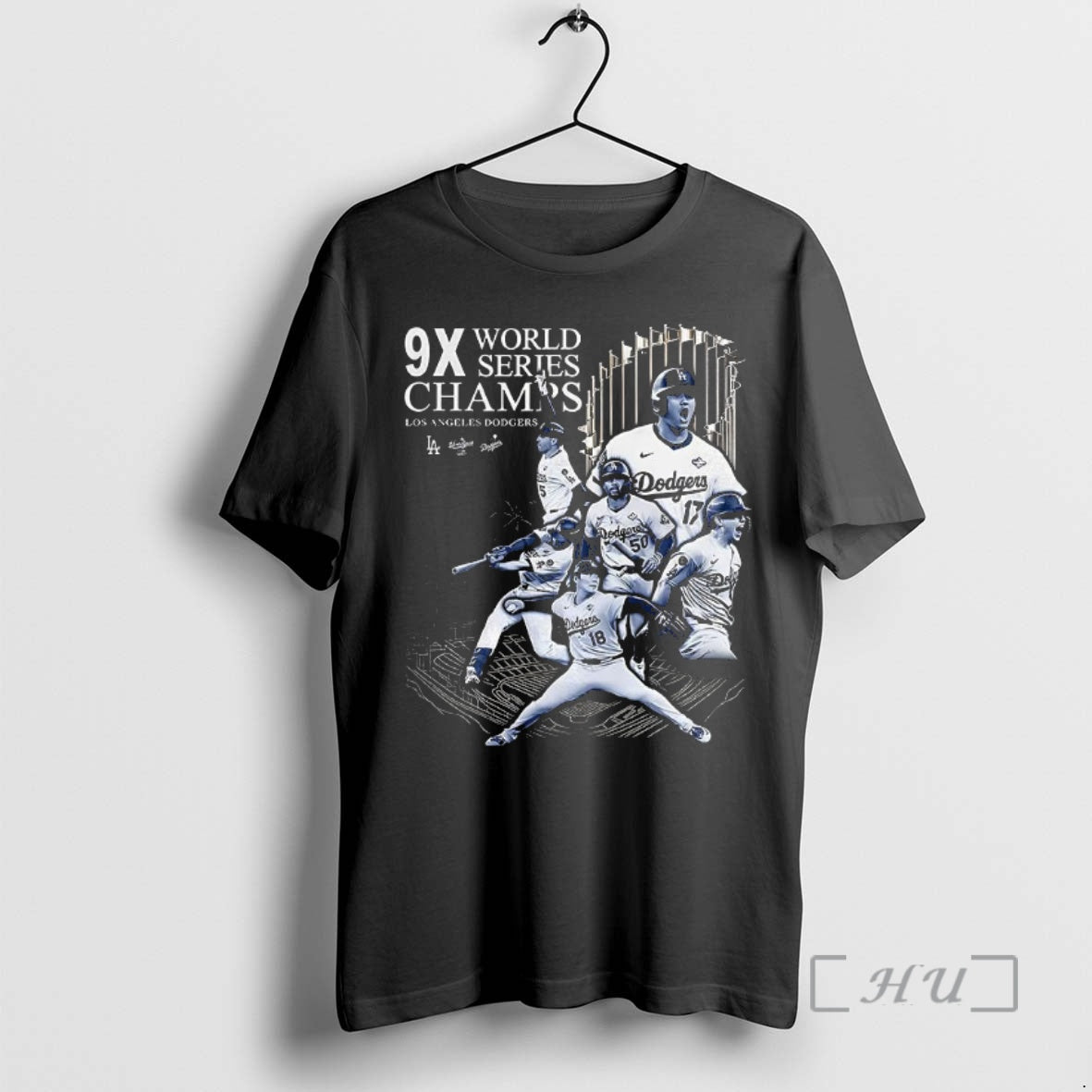 Trending Los Angeles Dodgers 9x World Series Champions 2025 Premium T Shirt Sweater
