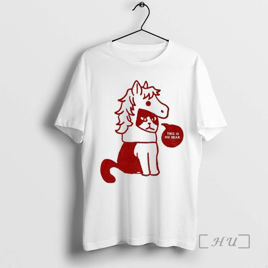 Trending Lunar New Year Cat Year Of The Horse This Is My Year 2026 Premium
