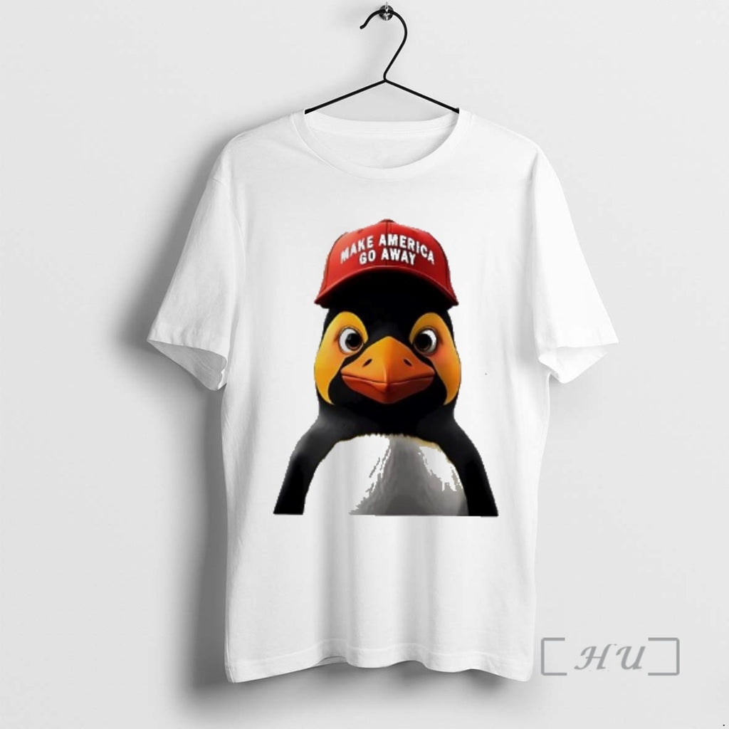 Trending Make America Go Away Red Hat Penguin Character
