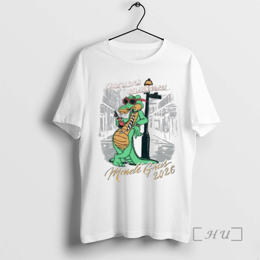 Trending Mardi Gras 2026 Gator Tails On Bourbon Street