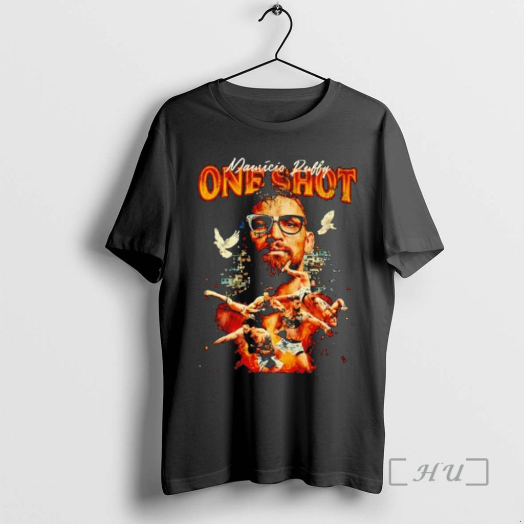 Trending Mauricio Ruffy One Shot Portrait With Doves Favela Action Fighting Premium T Shirts Sweater