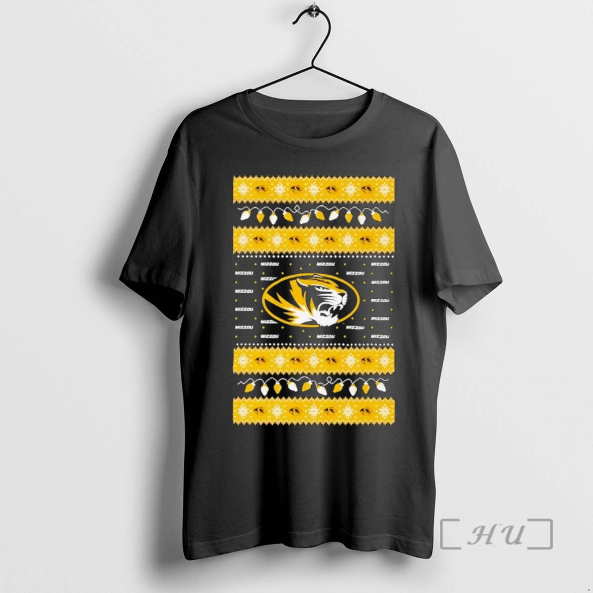 Trending Missouri Tigers Ugly Christmas Light Premium T Shirt Sweater