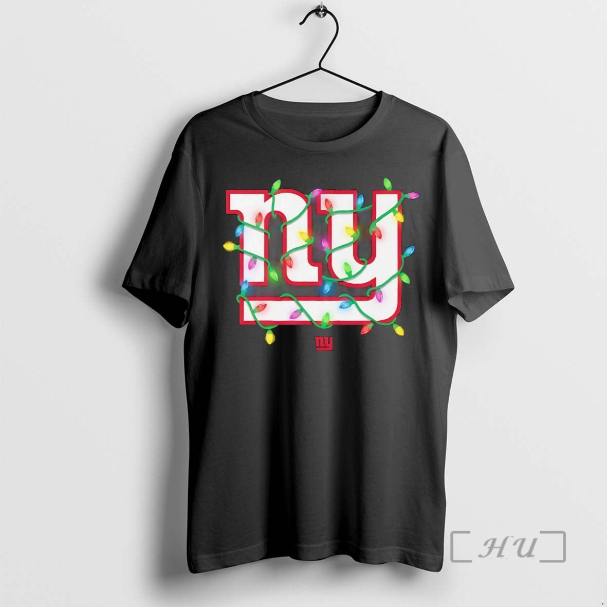 Trending New York Giants Logo Christmas Light Premium T Shirt Sweater