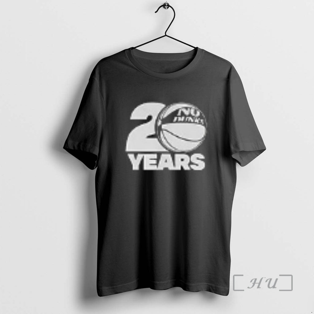 Trending No Dunk 20 Years Classics Logo Double Sided Graphic