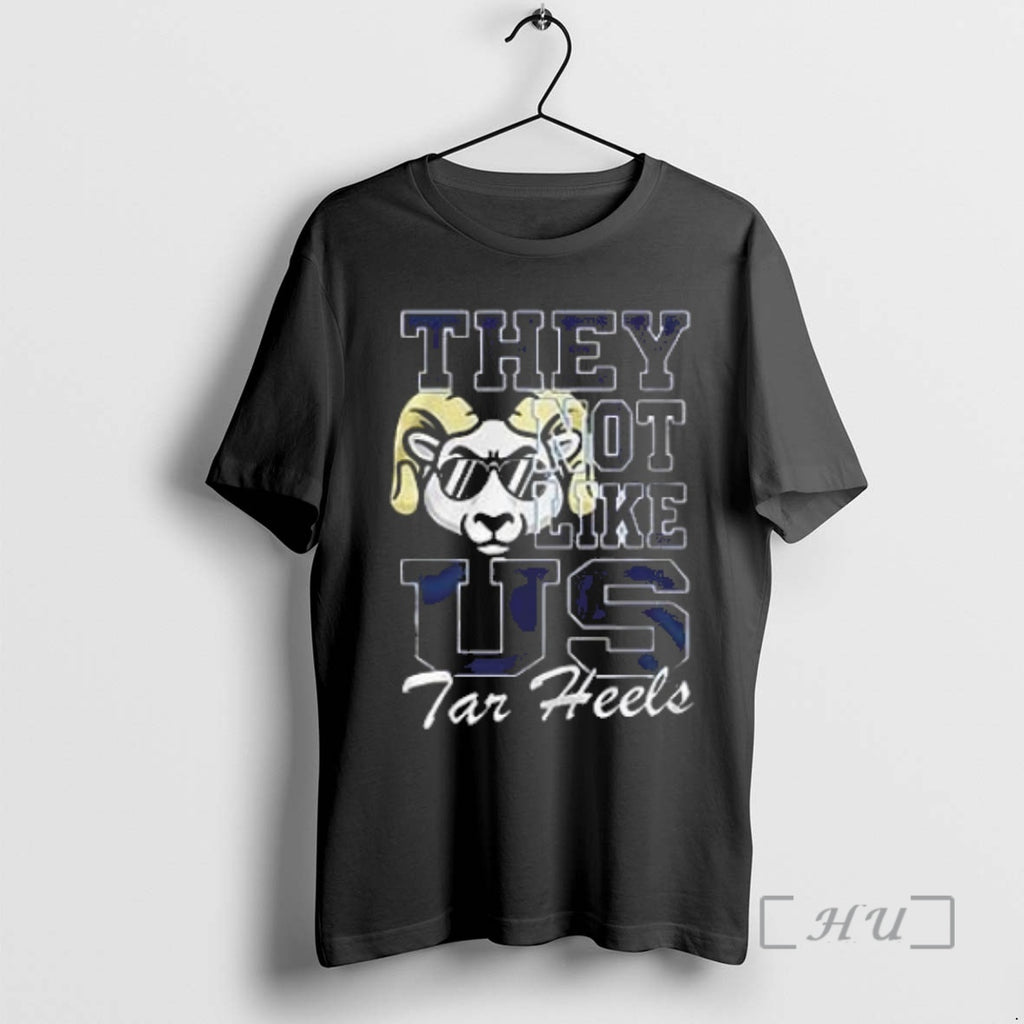Trending North Carolina Tar Heels 2025 Ncaa They Not Like Us Premium T Shirt Sweater