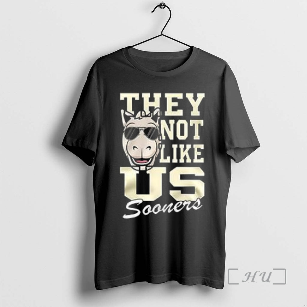 Trending Oklahoma Sooners 2025 Ncaa They Not Like Us Premium T Shirt Sweater