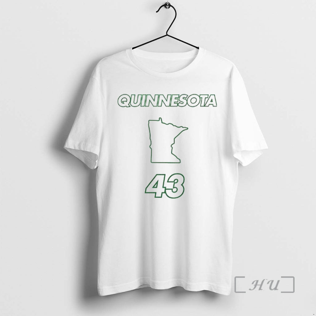 Trending Quinn Hughes 43 Minnesota Wild Map Quinnesota State Of Hockey Premium T Shirts Sweater