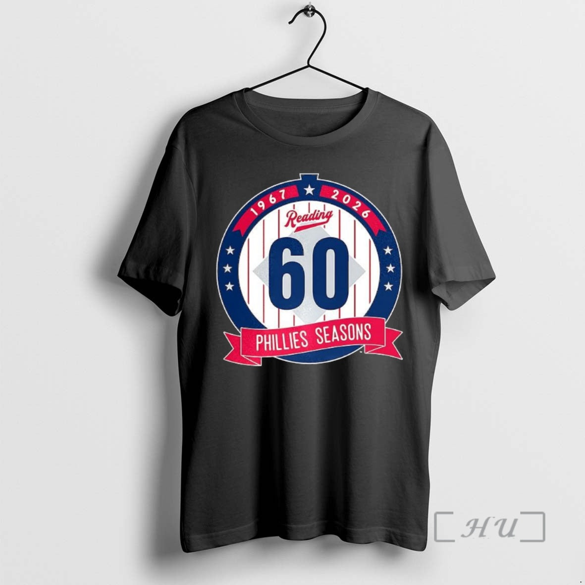 Trending Reading Phillies Season 60th Anniversary Logo 1967 2026 Premium T Shirt Sweater