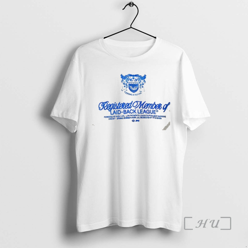 Trending Registered Member Of Laid Back League Logo