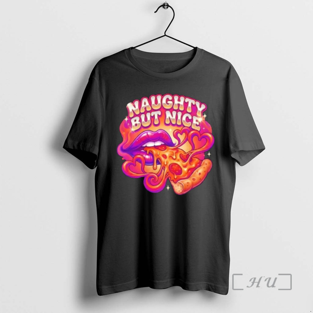 Trending Retro Tattoo Pizza Naughty But Nice