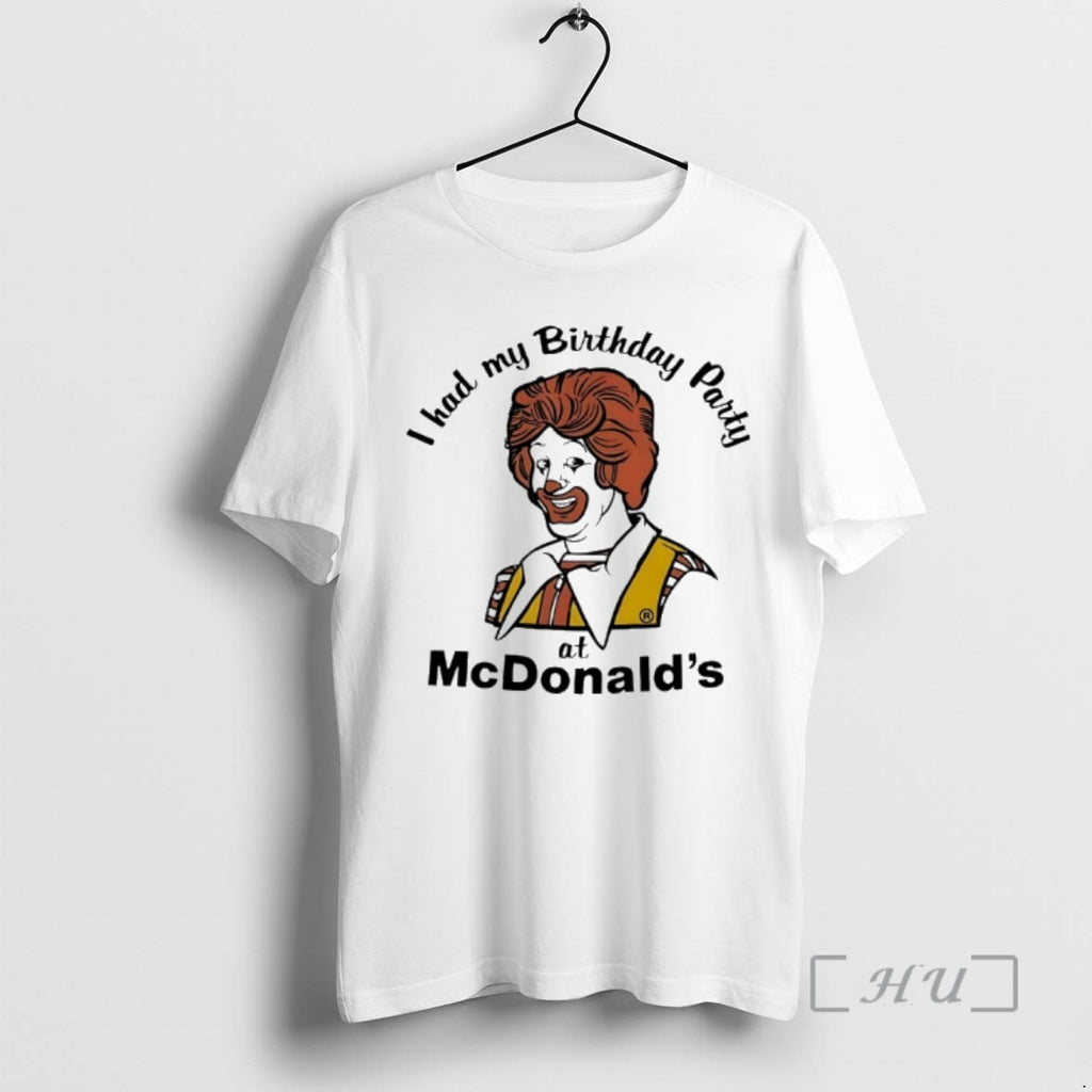 Trending Ronald Mcdonald I Had My Birthday Party At Mcdonalds