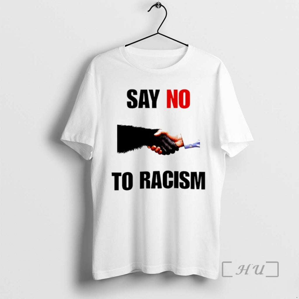 Trending Say No To Racism Bigfoot And Human