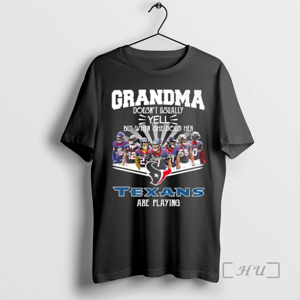 Trending Stroud And Players Grandma Doesnt Usually Yell But When She Does Her Houston Texans