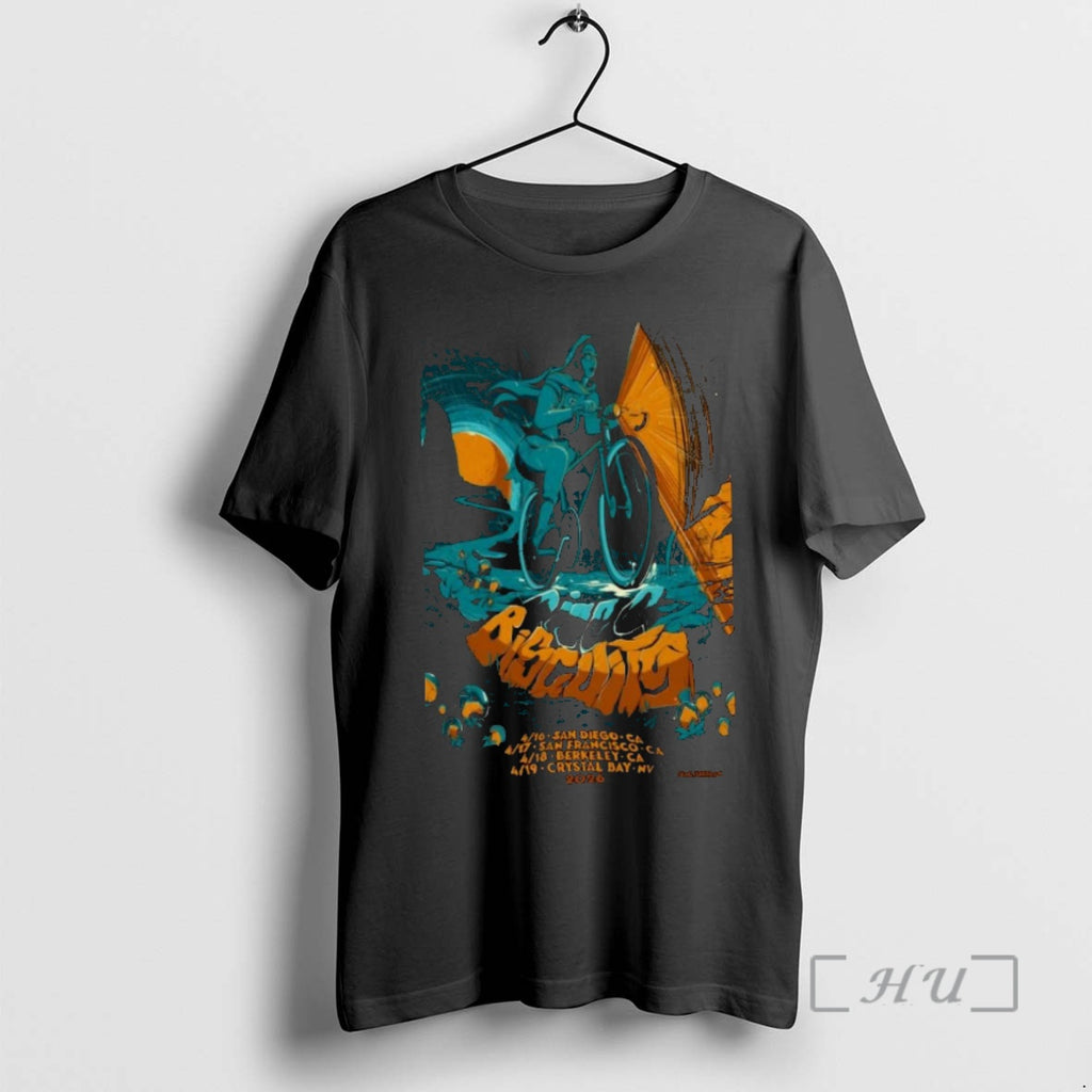 Trending The Disco Biscuits Bicycle Day West Coast Tour April 2026 Premium T Shirts Sweater
