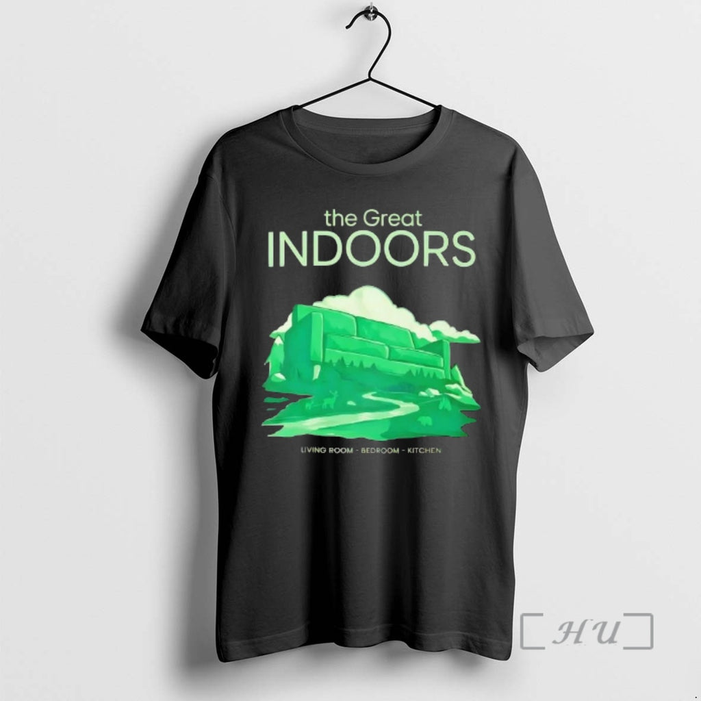 Trending The Great Indoors Nature Lover Homebody Graphic