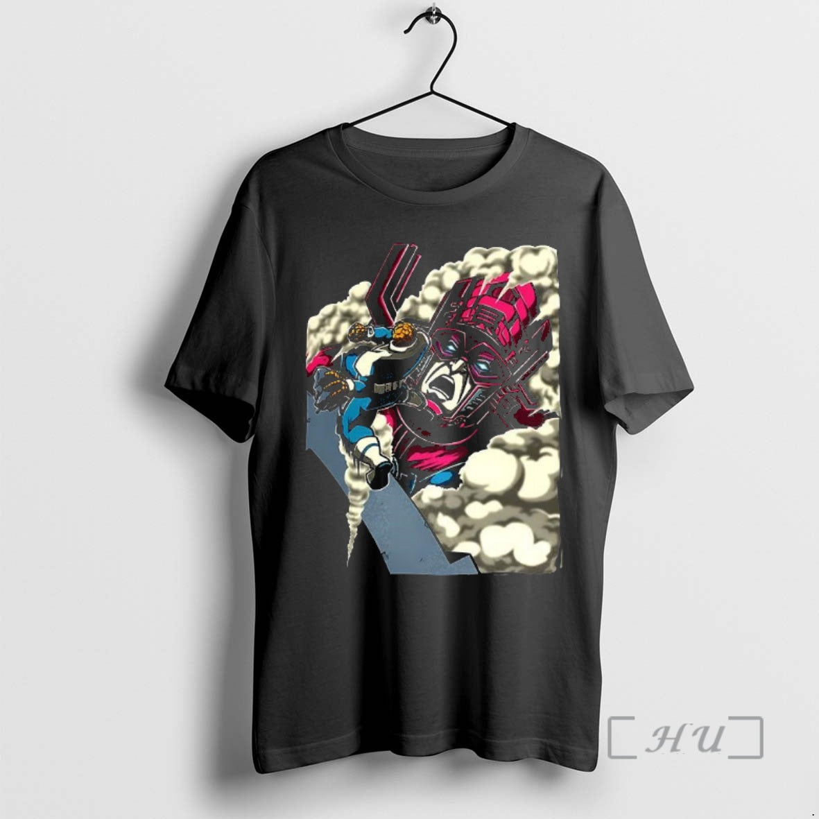 Trending The Thing Attack Galactus Clobbering On Titan Premium T Shirt Sweater