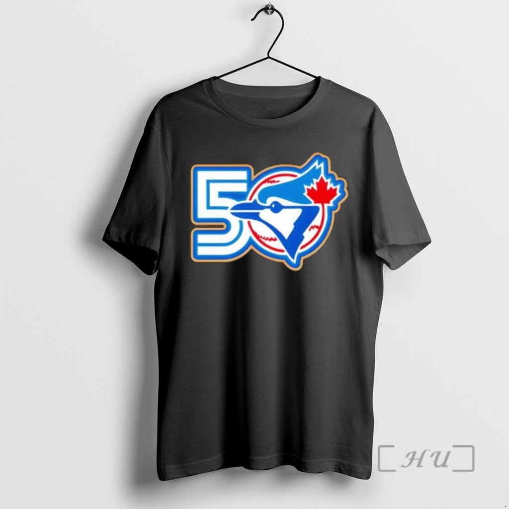 Trending Toronto Blue Jays Teams 50th Seasons Logo Premium