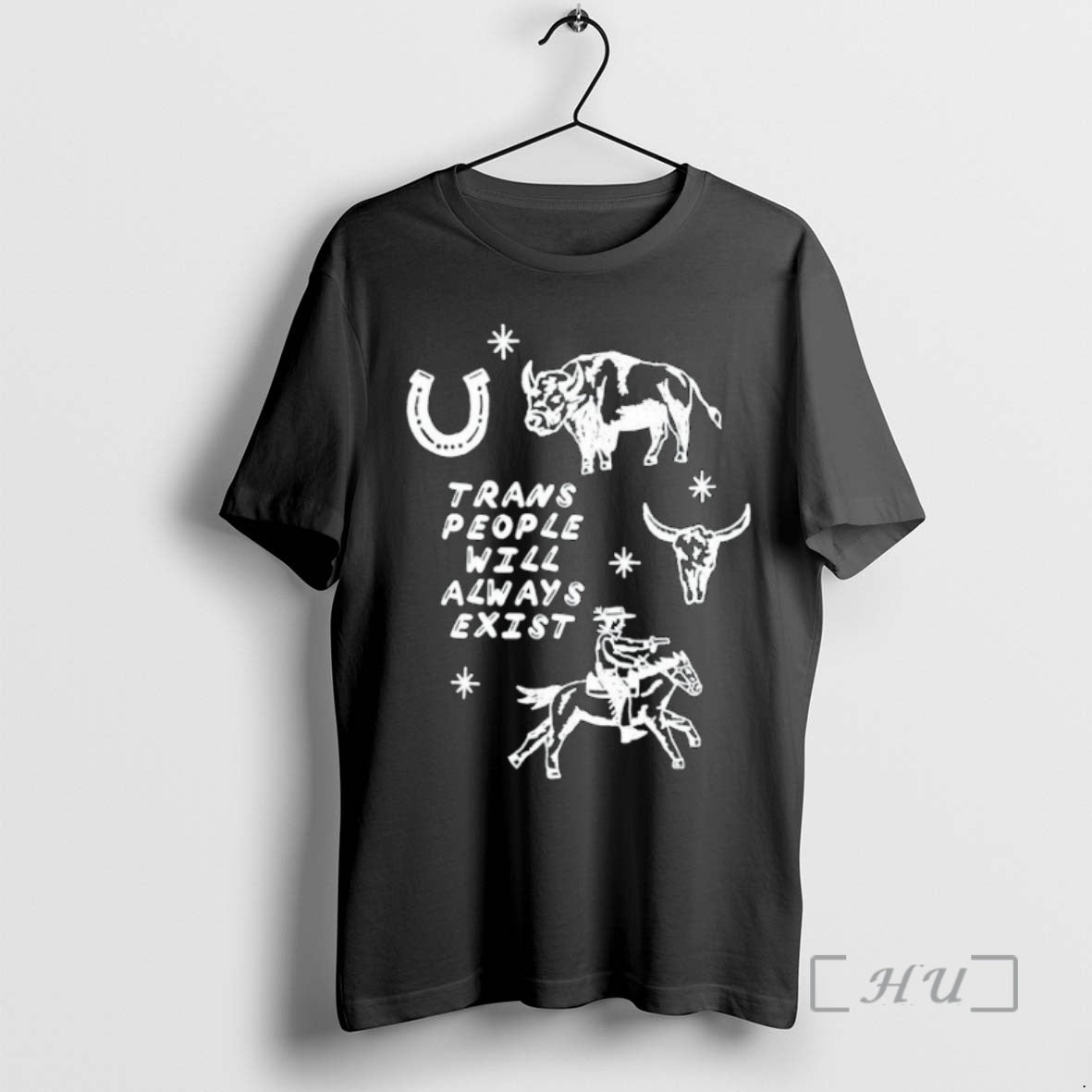 Trending Trans People Will Always Exist Cowboy Premium T Shirt Sweater