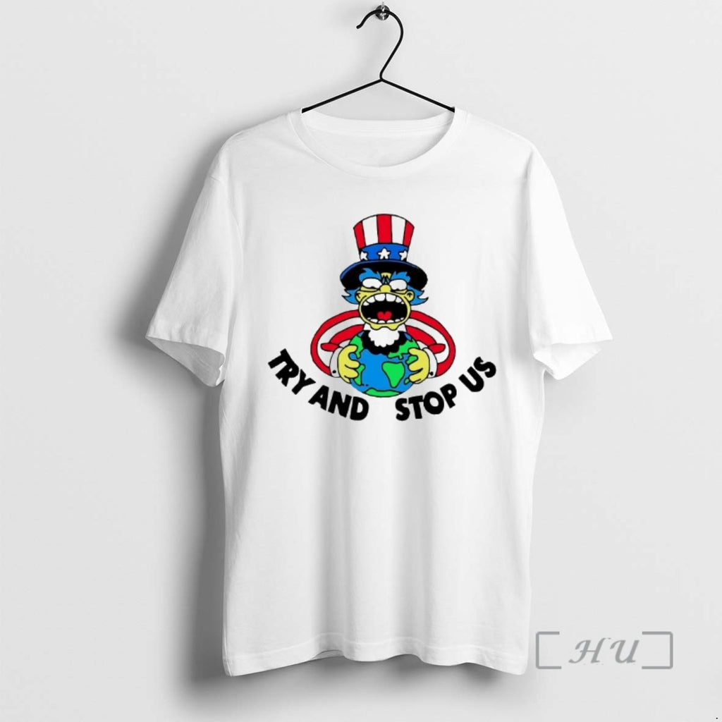 Trending Uncle Sam Hug Earth Try And Stop Us