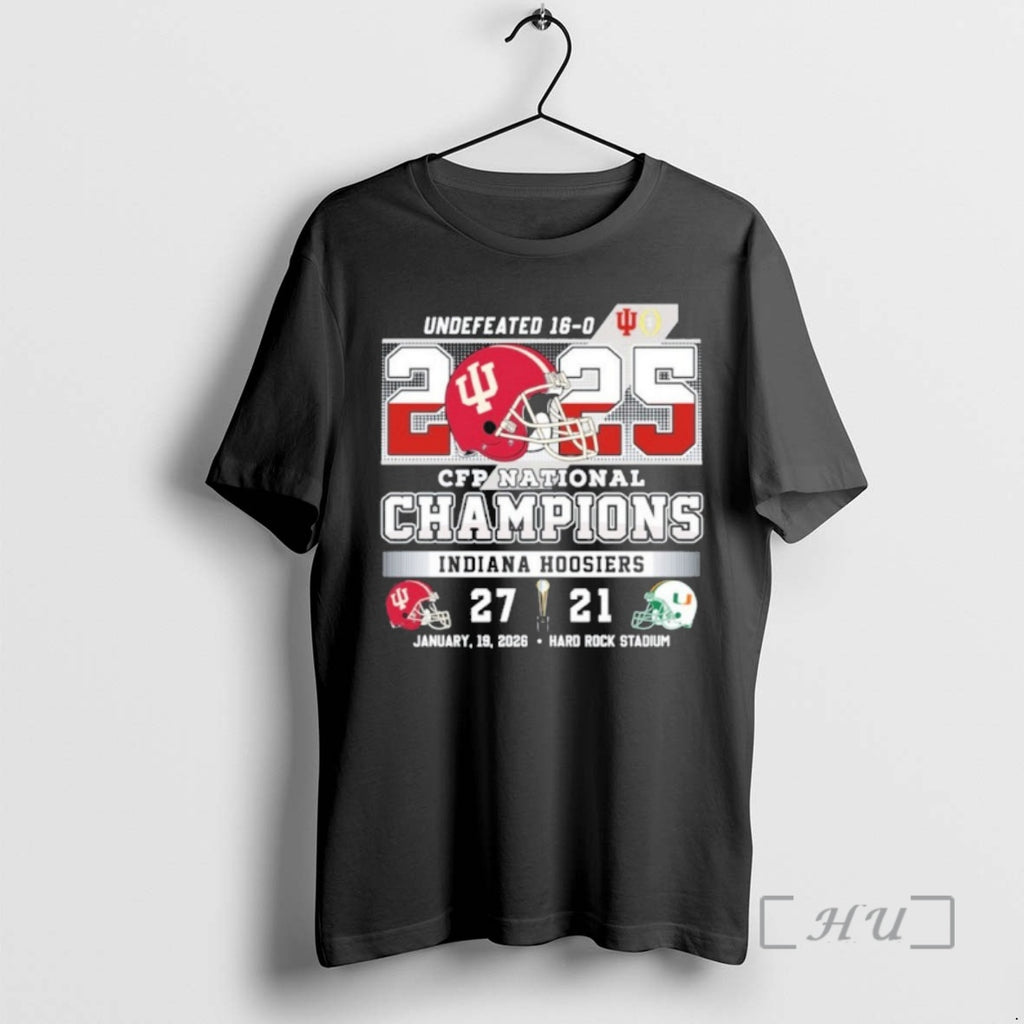 Trending Undefeated 16 0 Iu Football Cfp National Champions Score