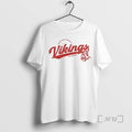 Trending Vikings Script Logo Heavyweight Premium T Shirt Sweater